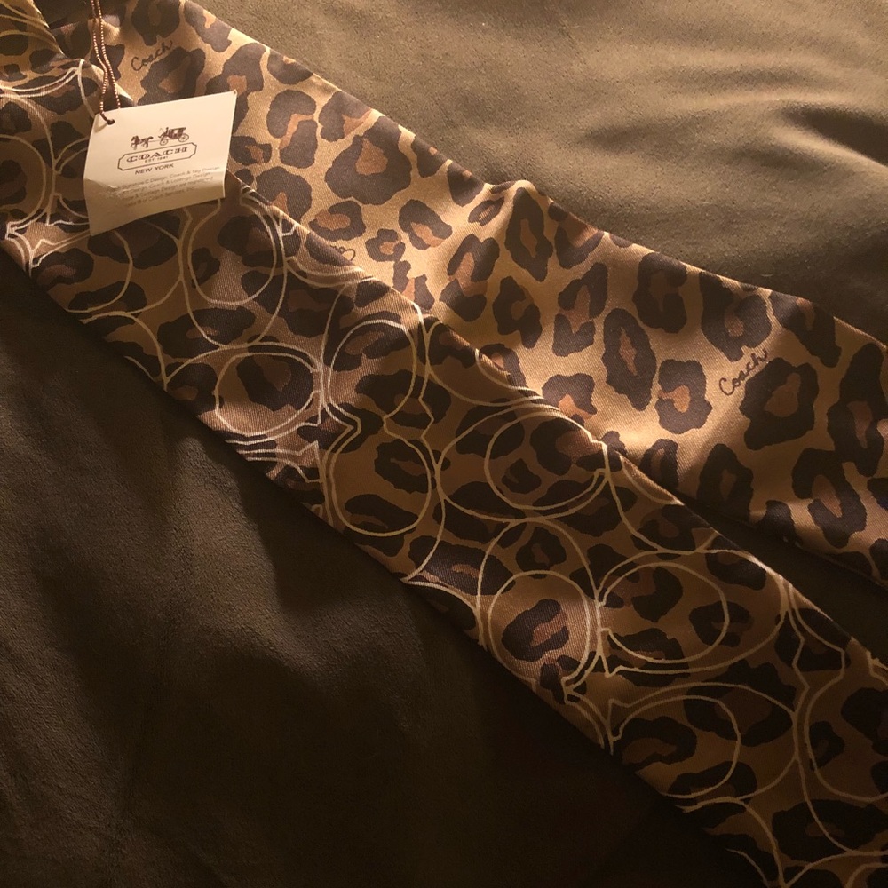 Coach Silk Scarf